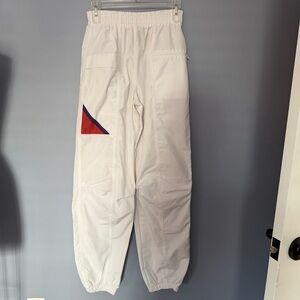 Sunbuster Vintage White Track Joggers Size Medium